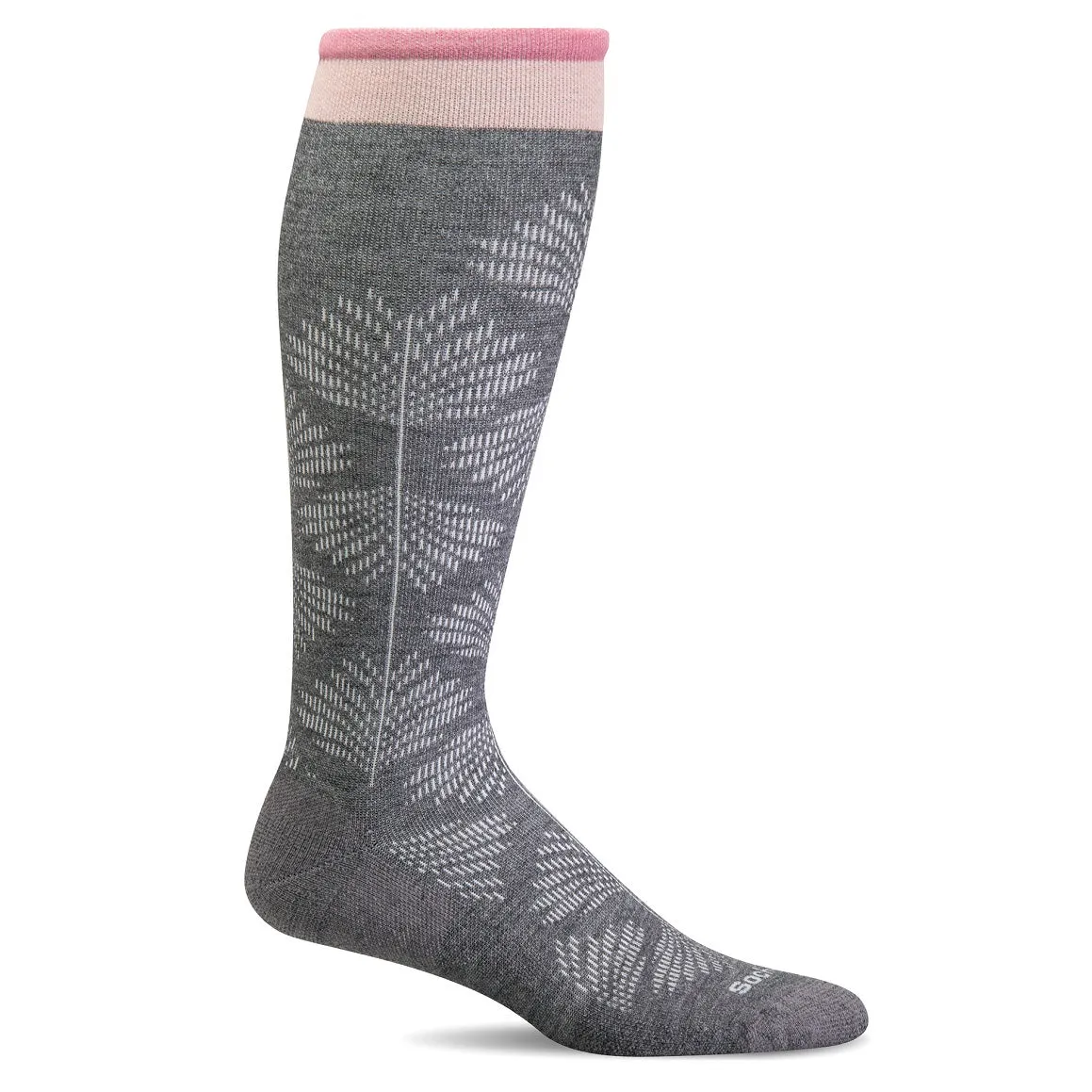 Sockwell Full Floral - Charcoal