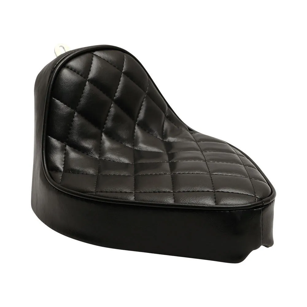 Solo Seat for Sportster Hardtail Kit - Diamond Stitch