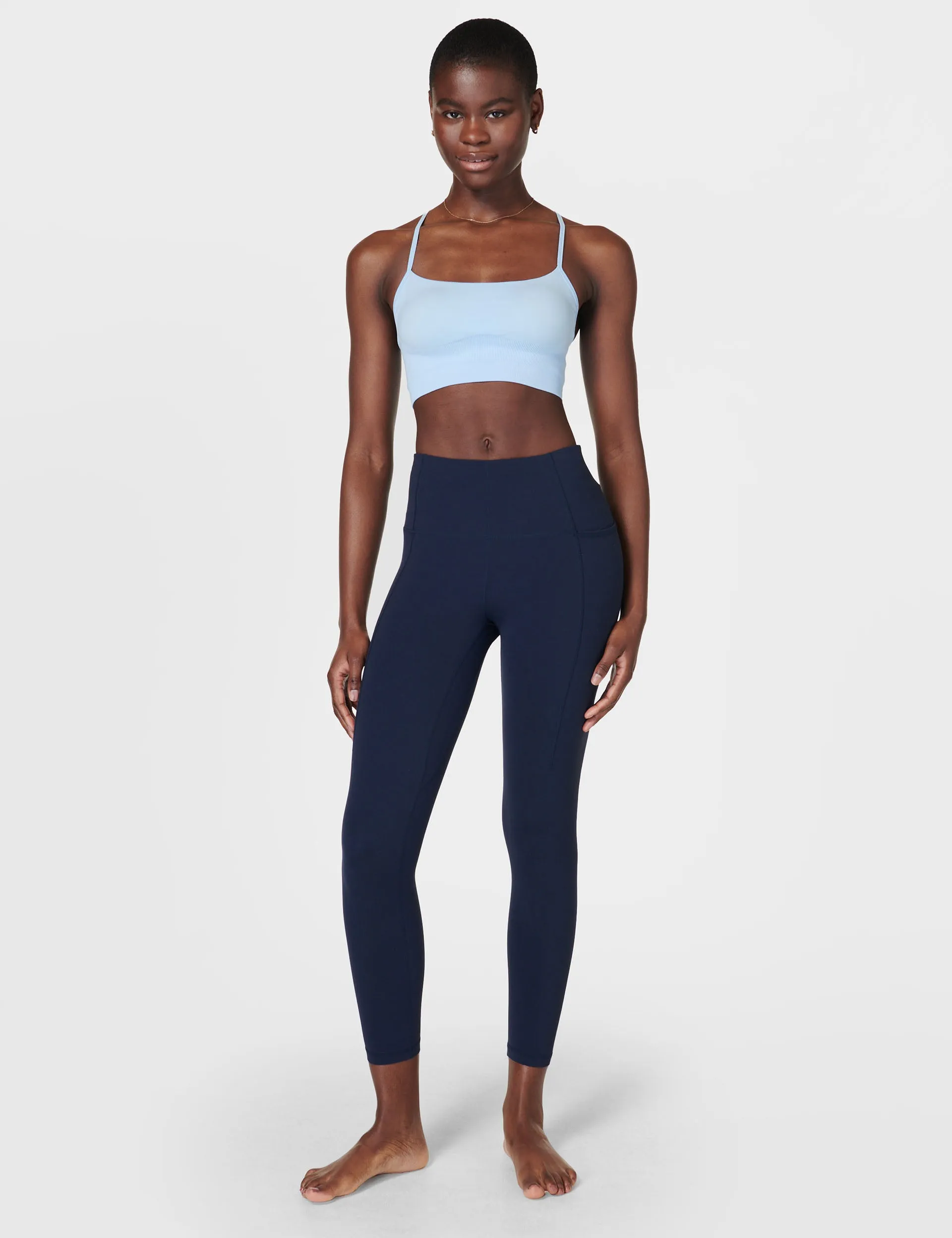 Spirit Restored Yoga Bra - Breeze Blue