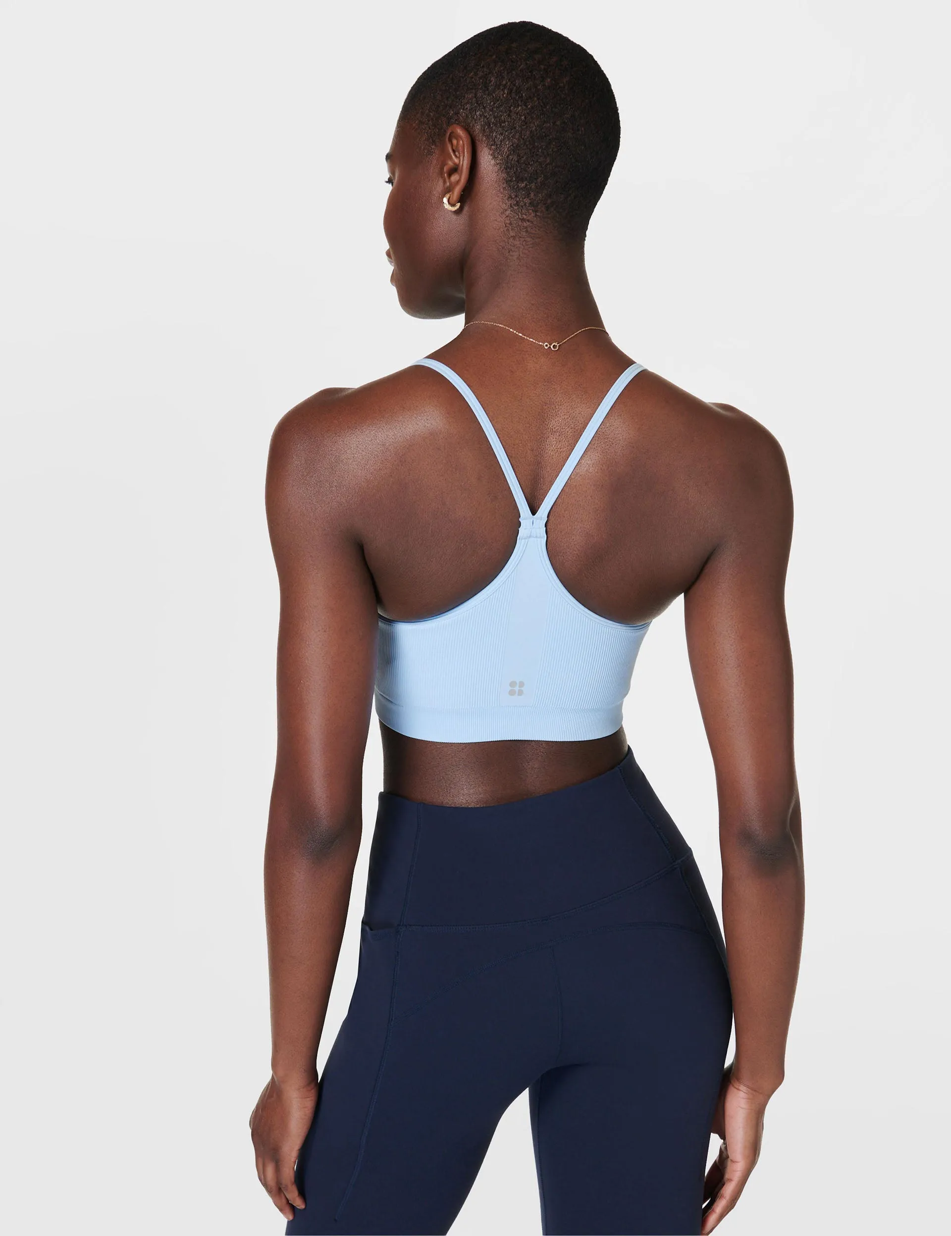 Spirit Restored Yoga Bra - Breeze Blue