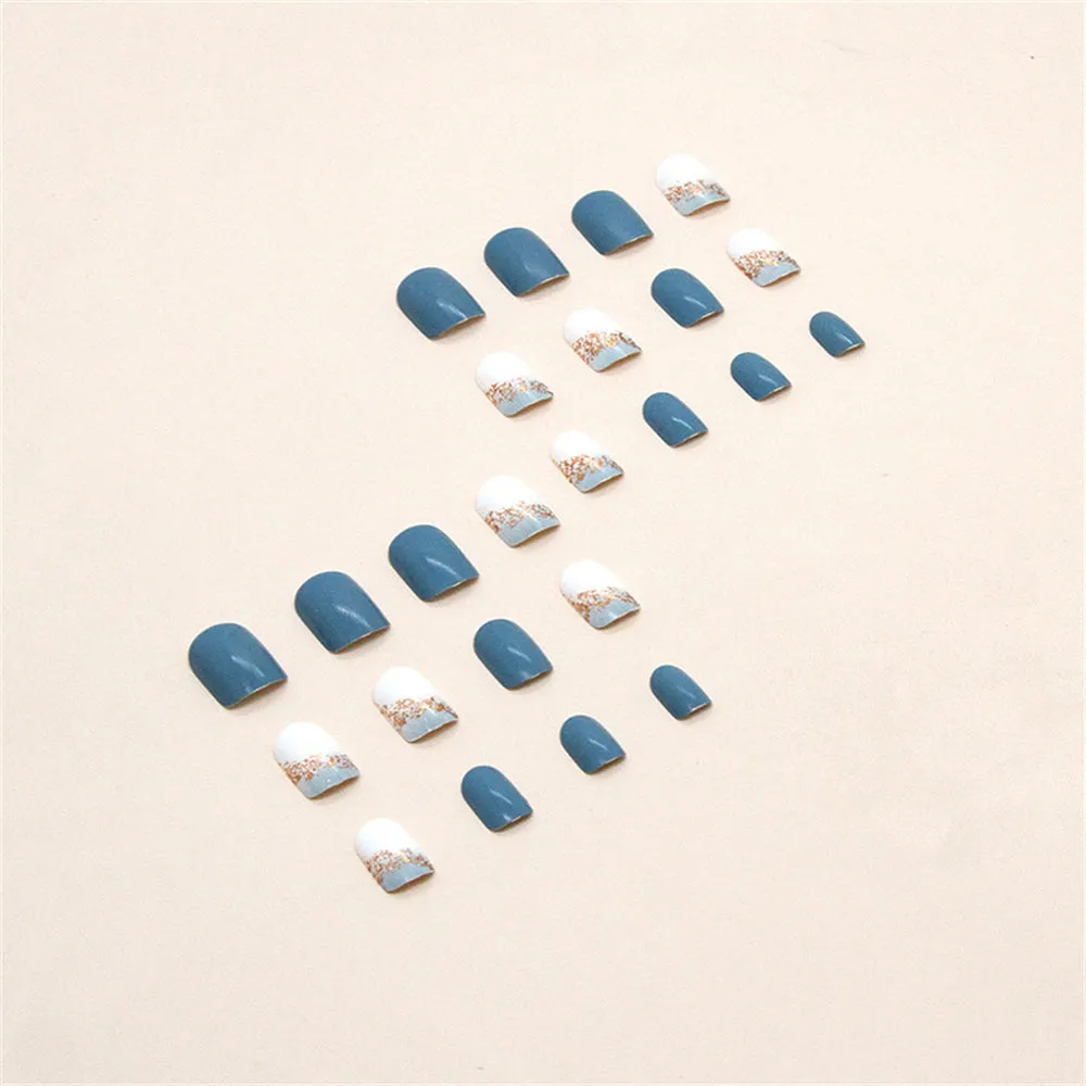 Square fresh sea blue solid color