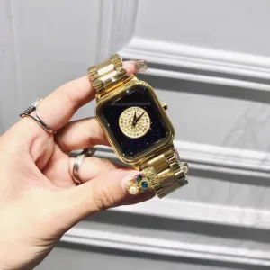 Square Pattern Starry Sky Women's Watch
