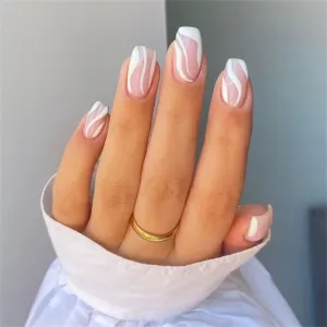 Square White Ripple