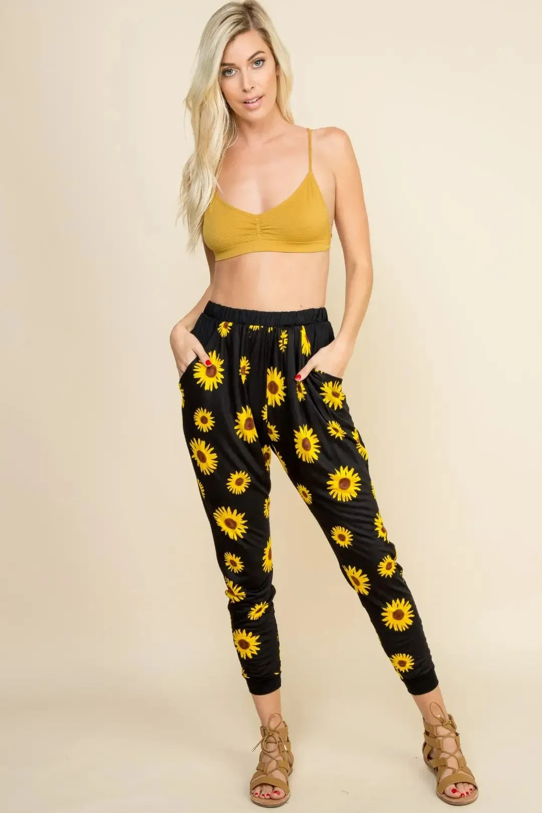 STRAPPY BACK MUSTARD BRALETTE