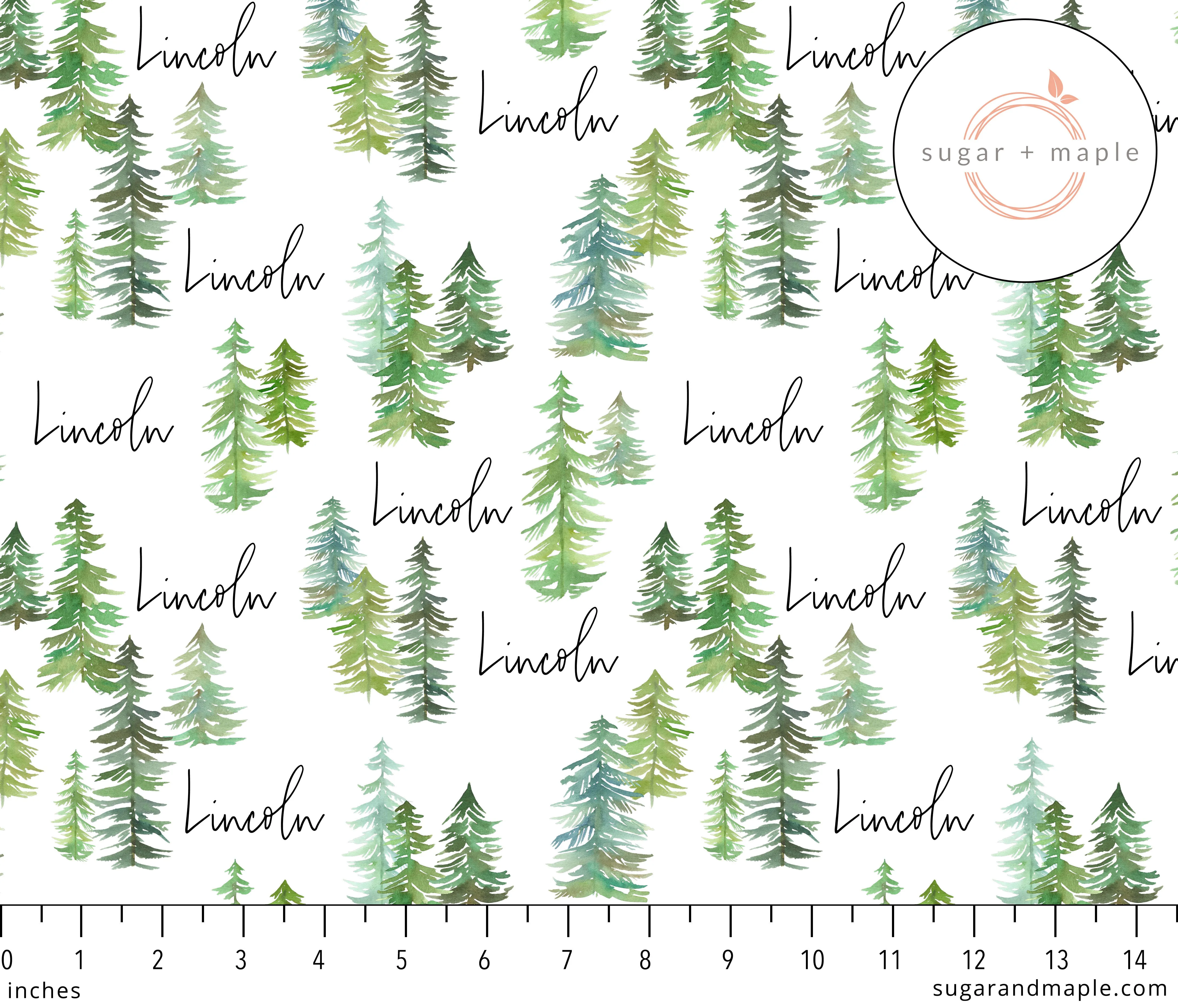 Stretchy Blanket | Pine Tree