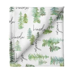 Stretchy Blanket | Pine Tree