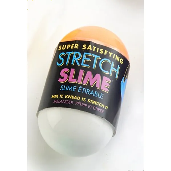Stretchy Slime, White/Orange