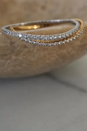 STRETCHY TENNIS BRACELET by ChanSuttPearls