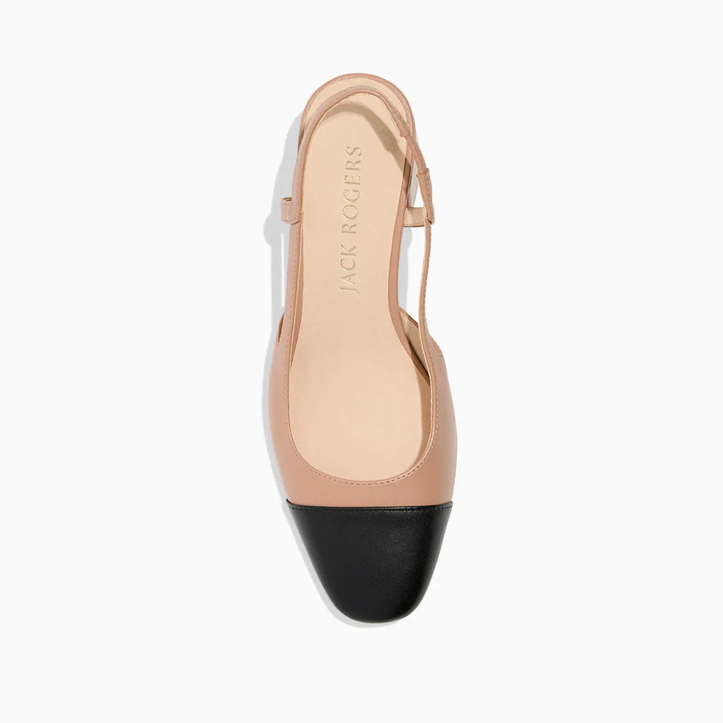 Summer Cap Toe Sling Back Heel