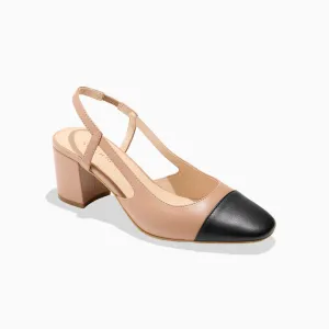 Summer Cap Toe Sling Back Heel