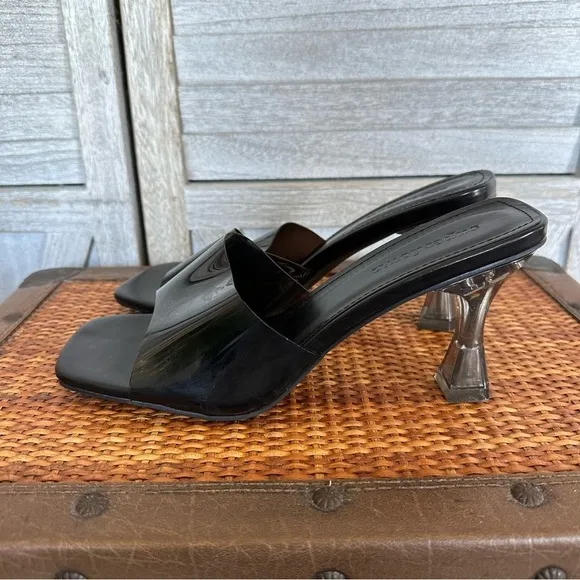 SUPERDOWN JACEY HEEL IN BLACK
