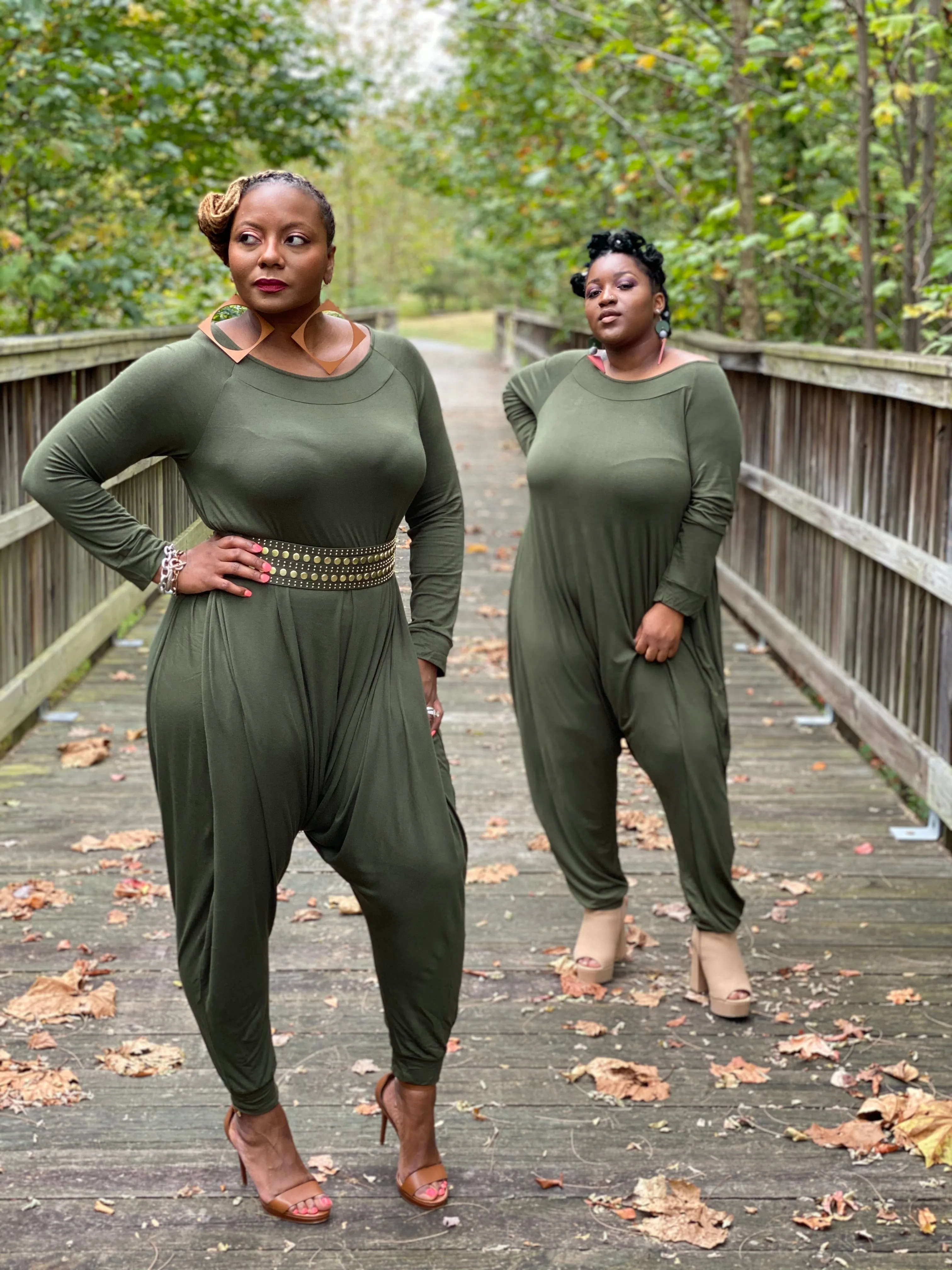 Swept Away Harem Jumpsuit