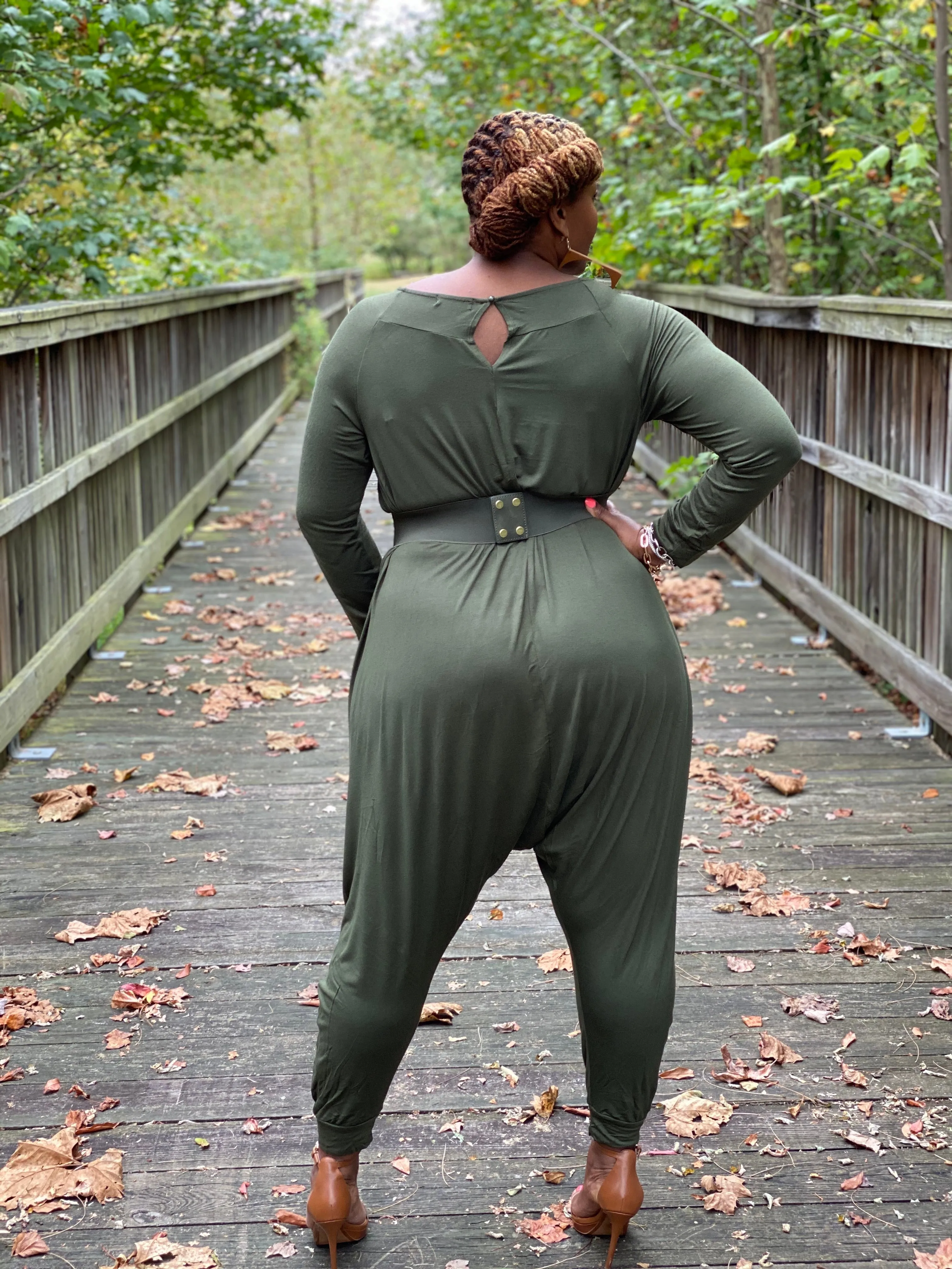 Swept Away Harem Jumpsuit