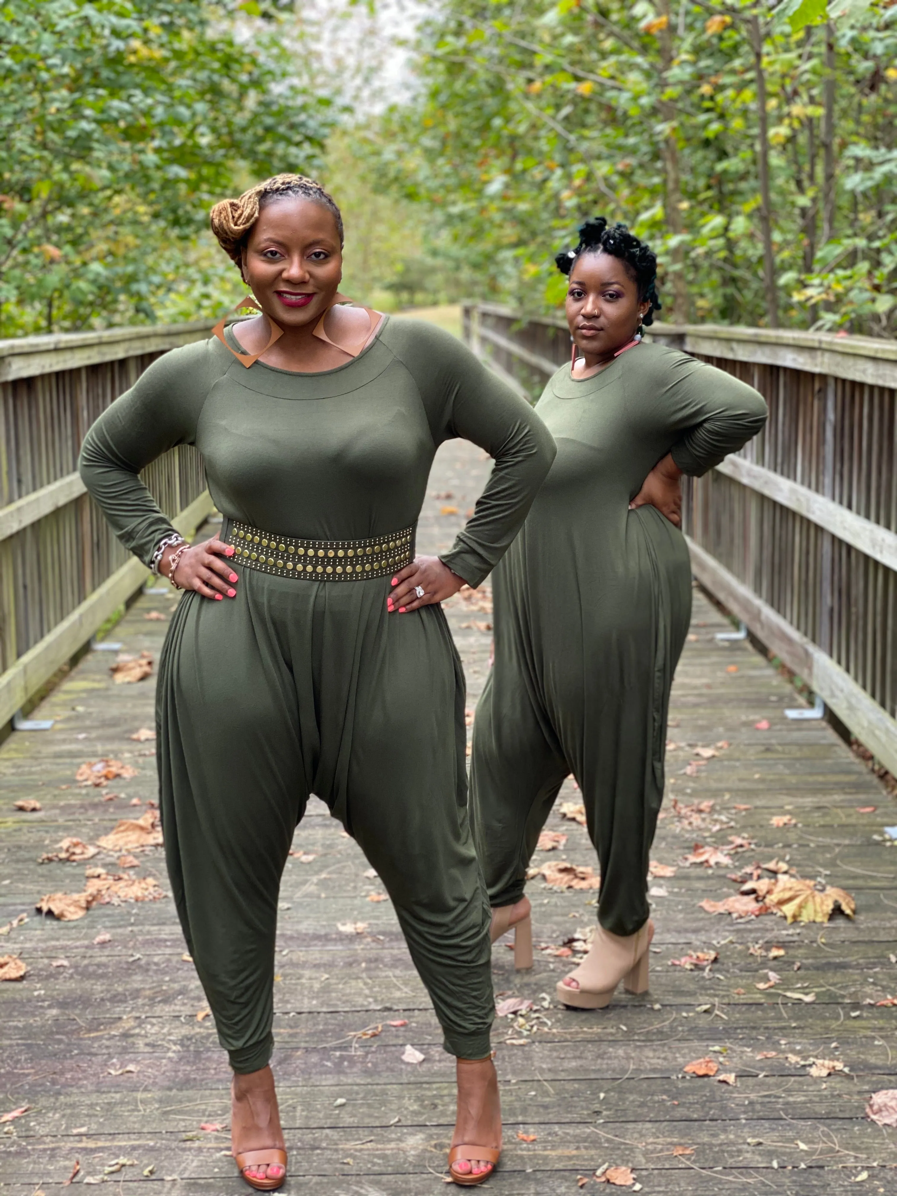 Swept Away Harem Jumpsuit