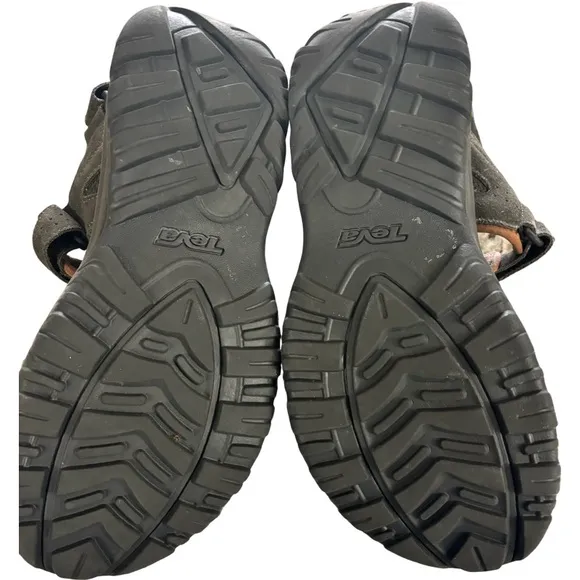 Teva Mens M Katavi 2 1019192 Open Toe Hook And Loop Slide Sandal Sz 9
