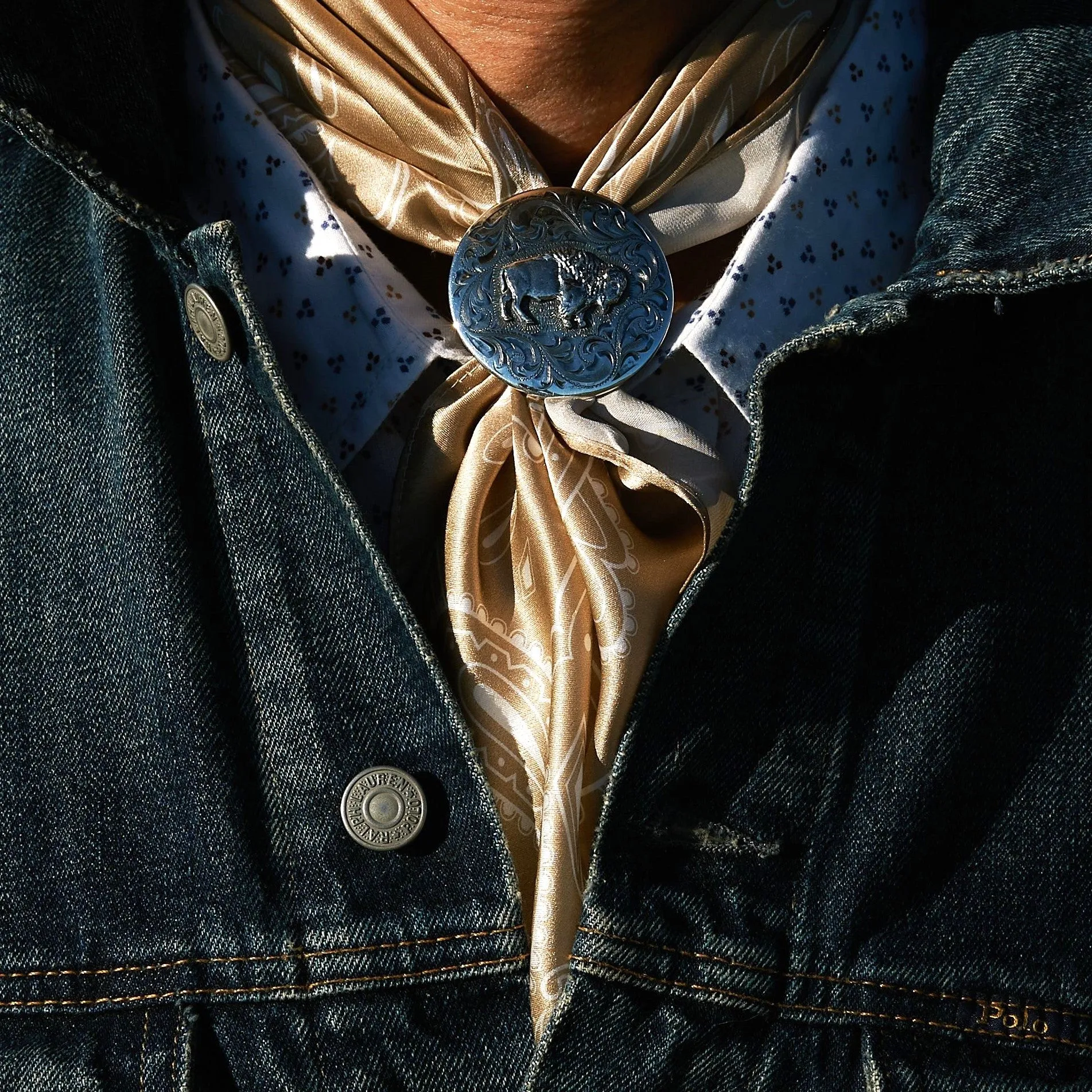 The Way of The Buffalo Scarf Slide