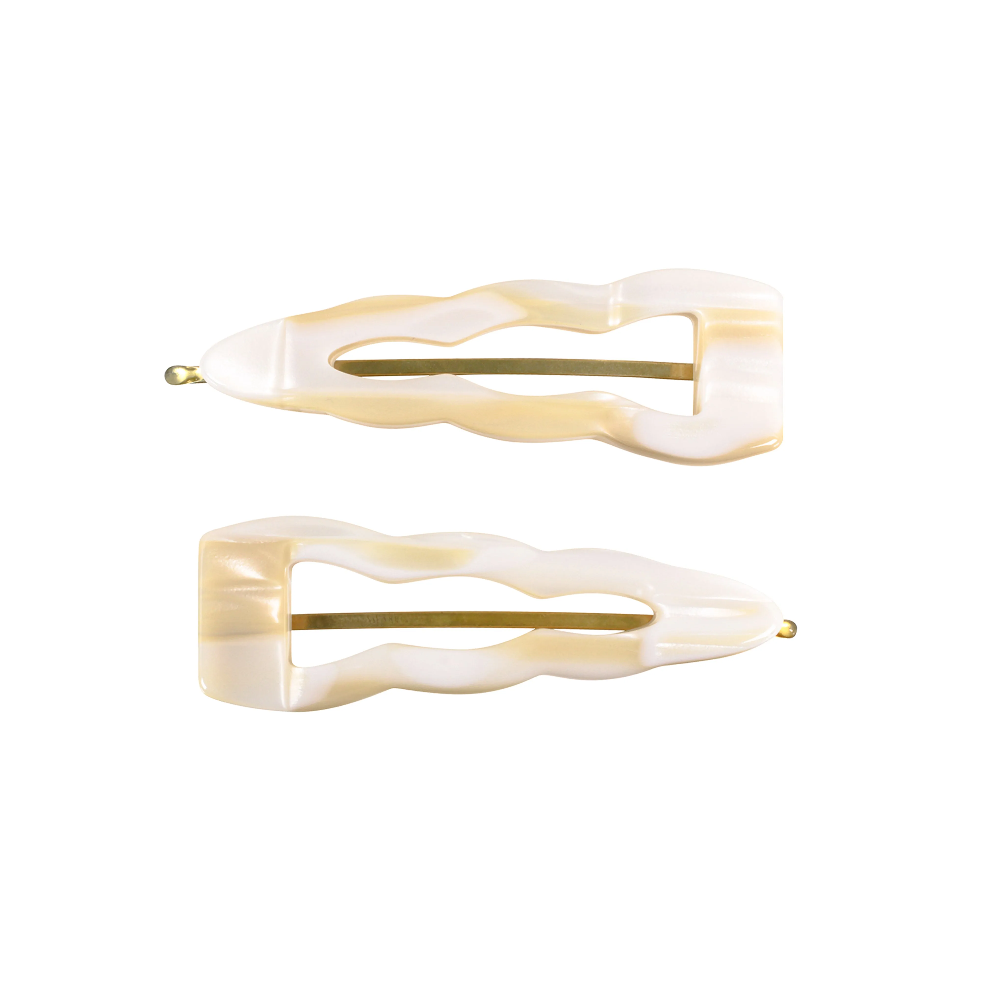 Tree White Alba Hair Slide Set