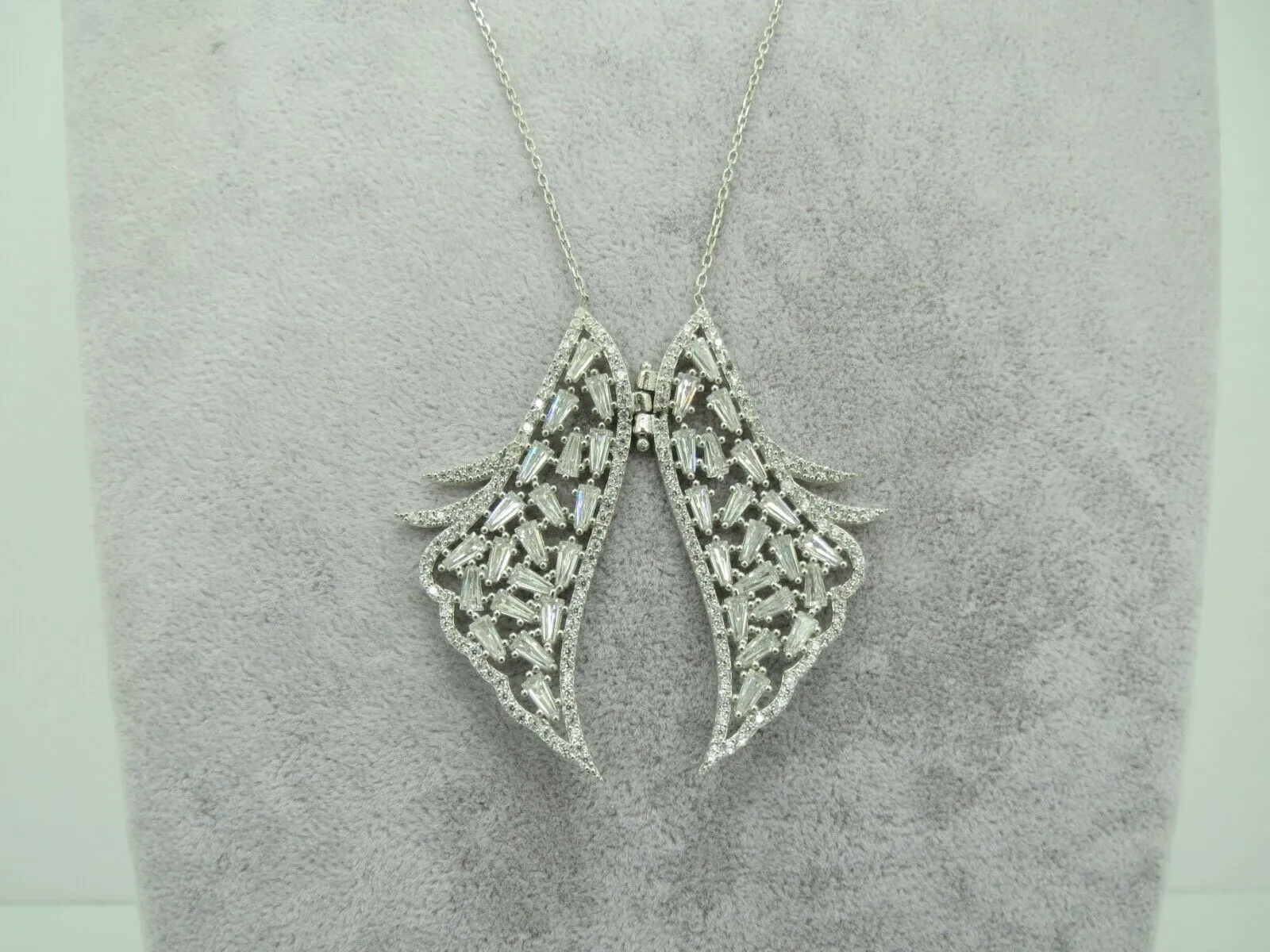 Turkish Handmade Jewelry 925 Sterling Silver Zircon Stone Women Necklace