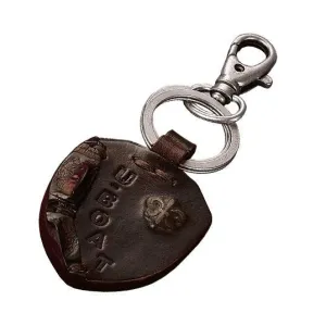 U-Boat Crocodile Keychain Silver Leather 4948