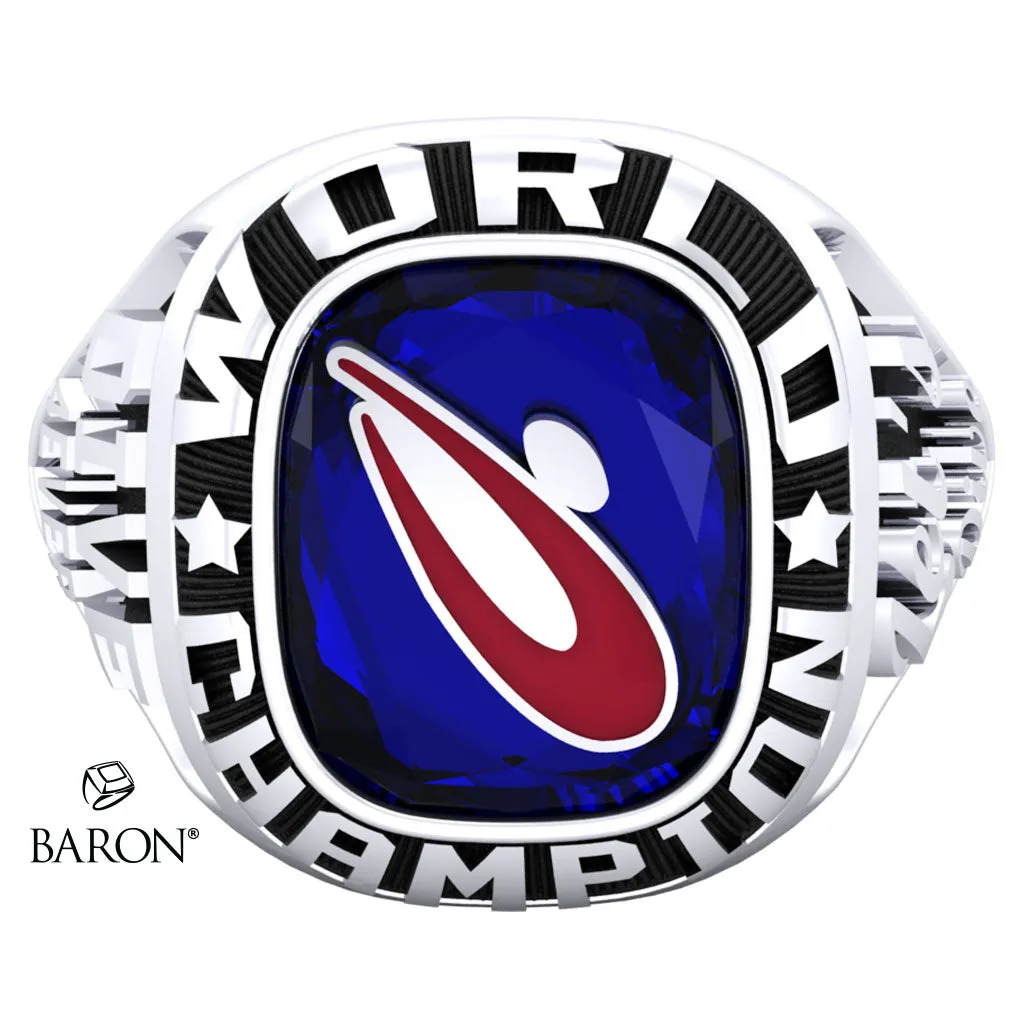 USA Masters Diving 2021 Championship Ring - Design 3.4.C (World Champion)