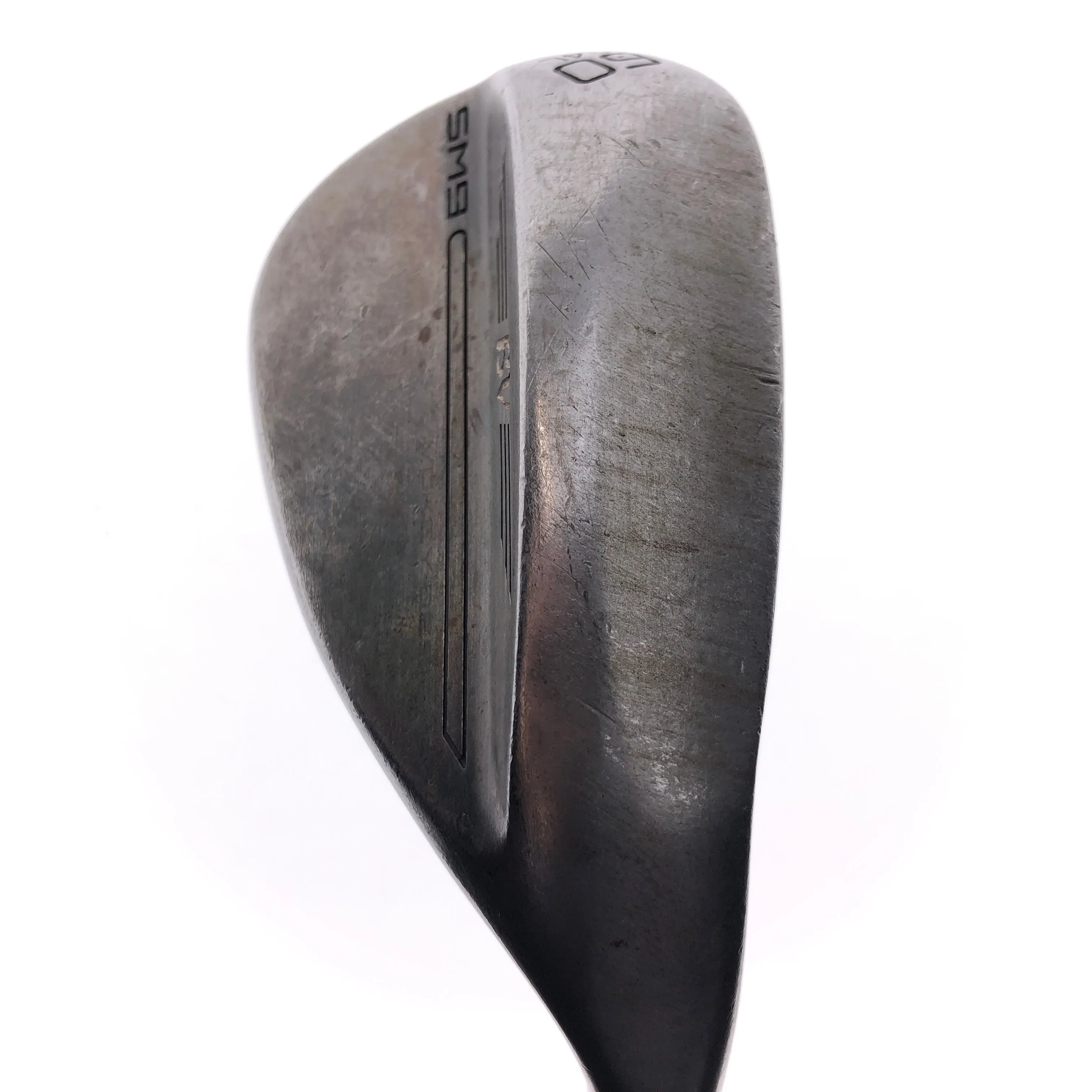 Used TOUR ISSUE Titleist SM9 RAW Lob Wedge / 60.0 Degrees / X-Stiff Flex