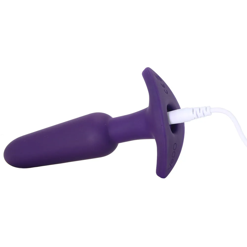 VeDO Bump Rechargeable Anal Vibe - Deep Purple
