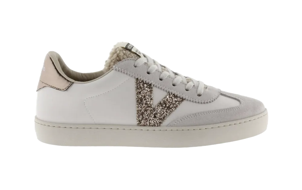 VICTORIA BERLÍN FAUX LEATHER & FAUX SHEARLING CYCLIST