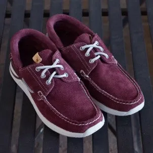 Visvim: Hockney Folk (burgundy suede)