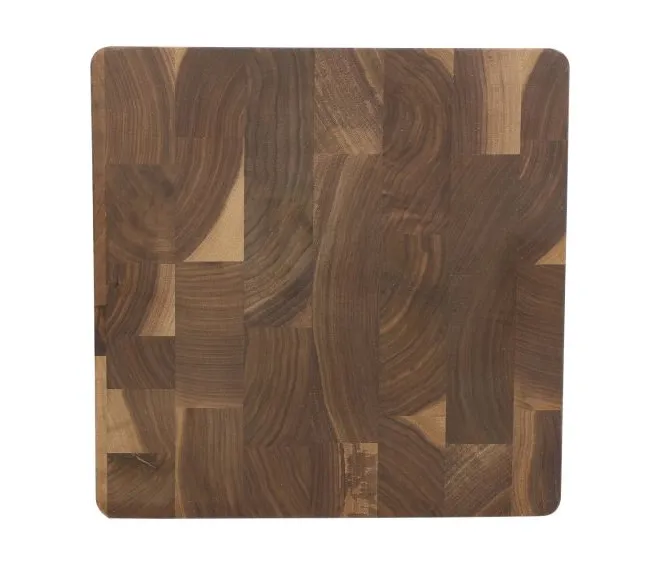 Walnut Butcher Block 12x12x2 "J" Monogram