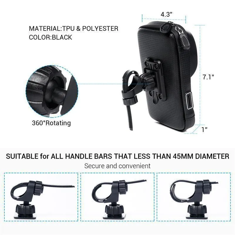 Waterproof Bike Smartphone Holder