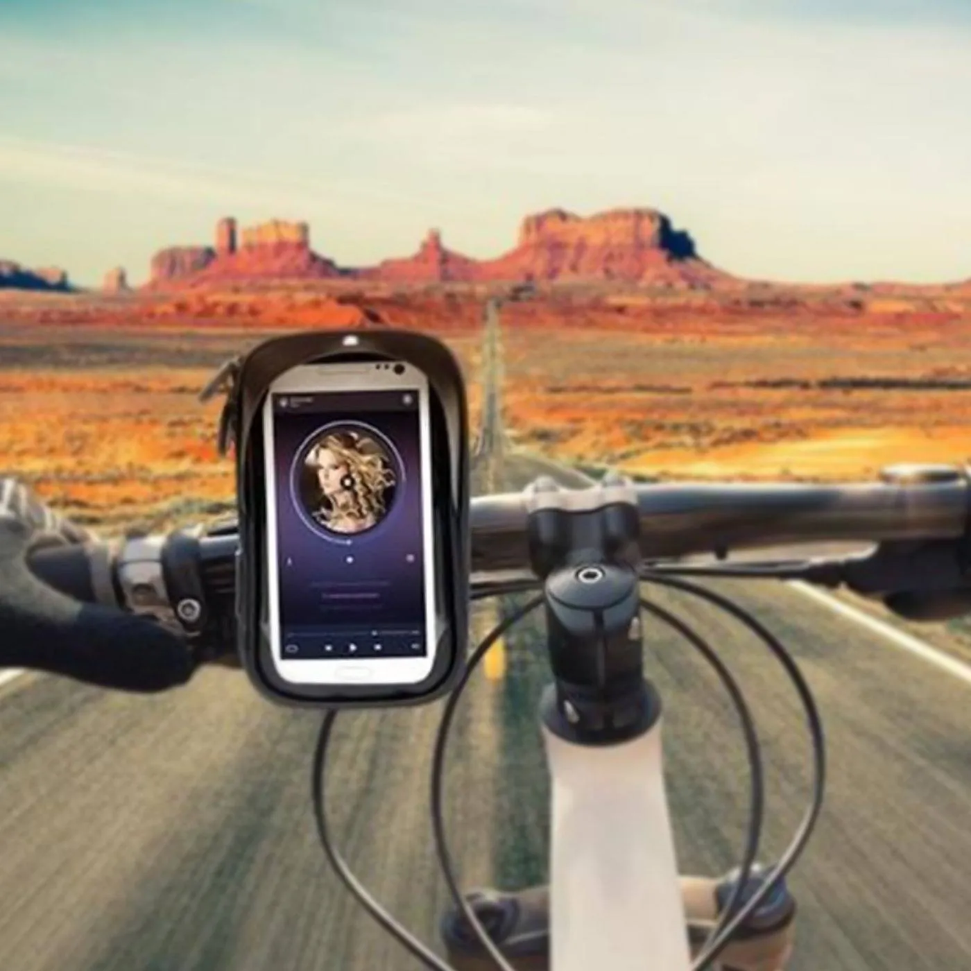 Waterproof Bike Smartphone Holder