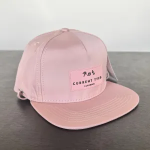 waterproof snapback hat blush