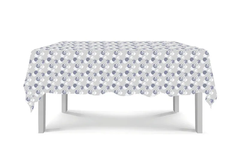 Waterproof Tablecloth: Moon Cornflower