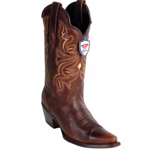 Womens Snip Toe Boot, Rage in Walnut