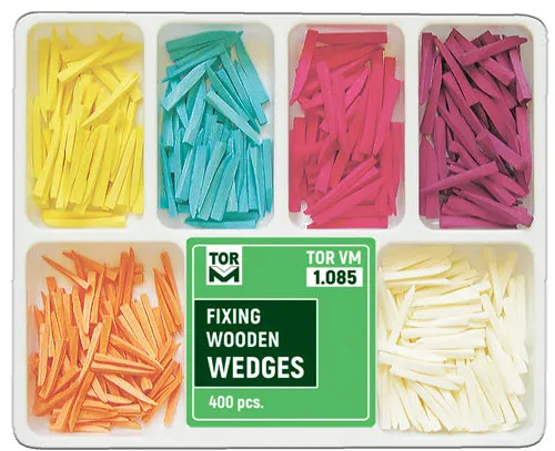 Wooden Wedges of 6 Types 400pcs